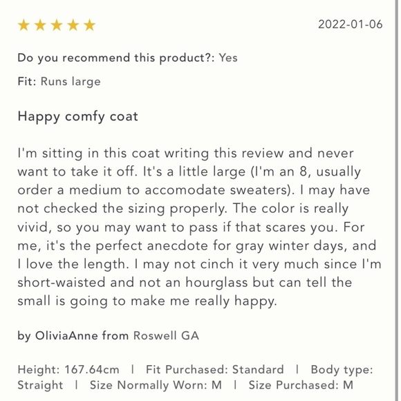 Anthropologie NWT Maeve Cinched Puffer Coat Size M. - Picture 11 of 13